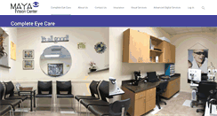 Desktop Screenshot of mayavisioncenter.com